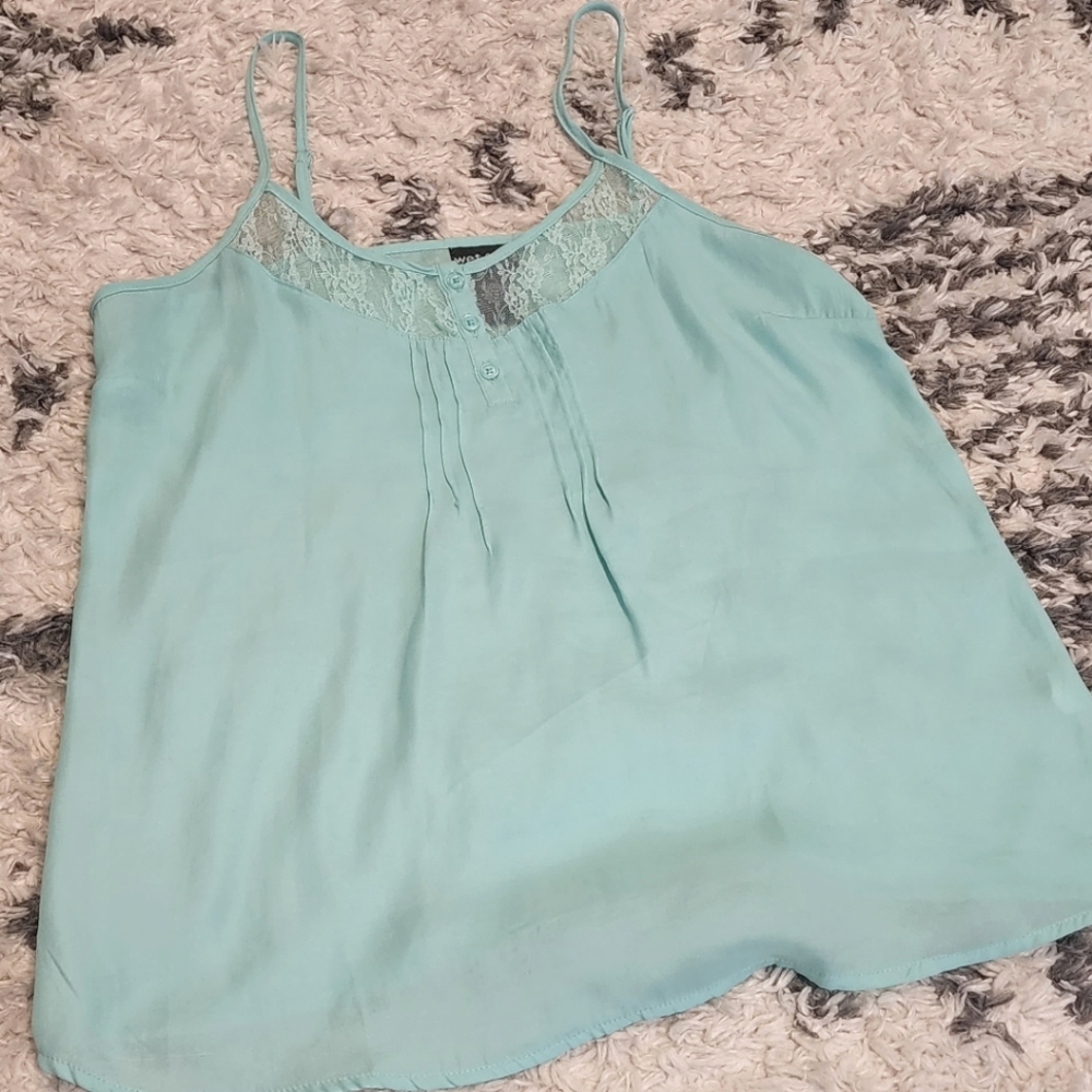 Spaghetti strap tank top